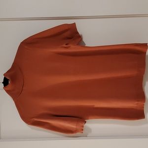 LOFT Knit Short Sleeve Turtleneck